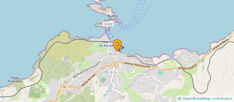localisation de l'entreprise MONSIEUR FLORIAN LEFER à L'ILE ROUSSE