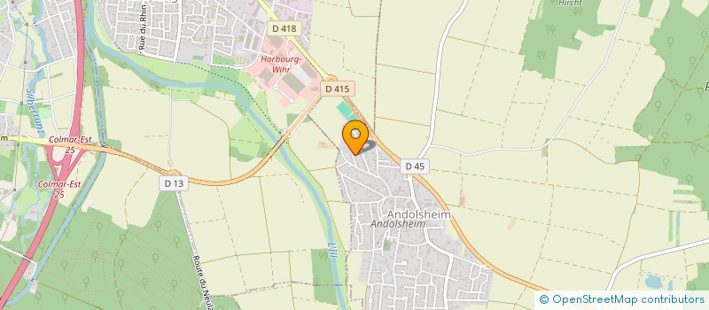 localisation de l'entreprise MONSIEUR FLORIAN LEFEVRE  ANDOLSHEIM