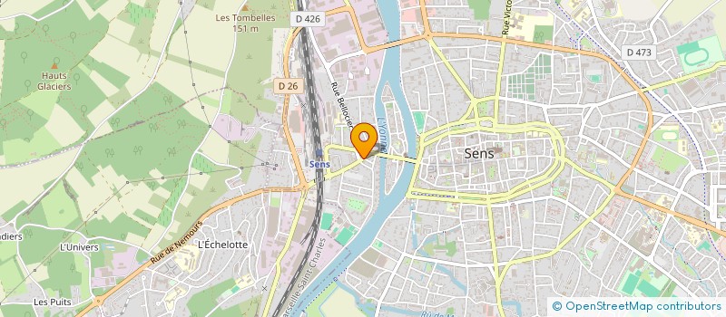 localisation de l'entreprise MONSIEUR FLORIAN LEGENT à SENS