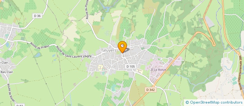 localisation de l'entreprise MONSIEUR FLORIAN LEGODEC à TALUYERS
