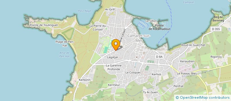 localisation de l'entreprise MONSIEUR FLORIAN LEGRAND  CAMARET-SUR-MER