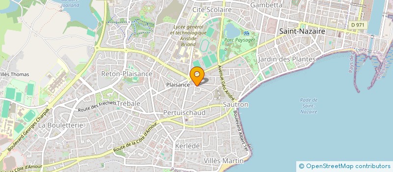 localisation de l'entreprise MONSIEUR FLORIAN LEHUEDE  SAINT-NAZAIRE