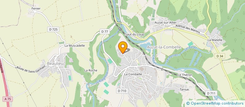 localisation de l'entreprise MONSIEUR FLORIAN LEJCZYK  AUZAT-LA-COMBELLE