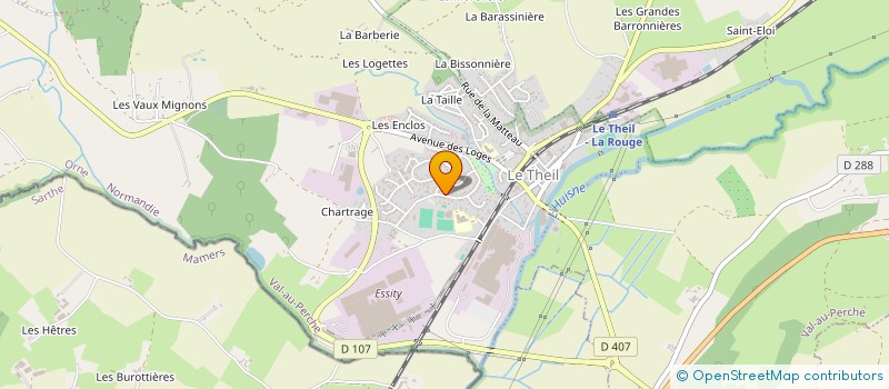 localisation de l'entreprise MONSIEUR FLORIAN LELIEVRE à VAL-AU-PERCHE