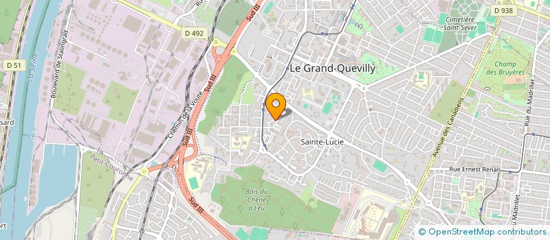 localisation de l'entreprise MONSIEUR FLORIAN LELIEVRE  LE GRAND-QUEVILLY
