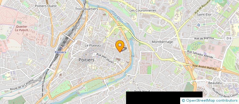 localisation de l'entreprise MONSIEUR FLORIAN LELONG  POITIERS