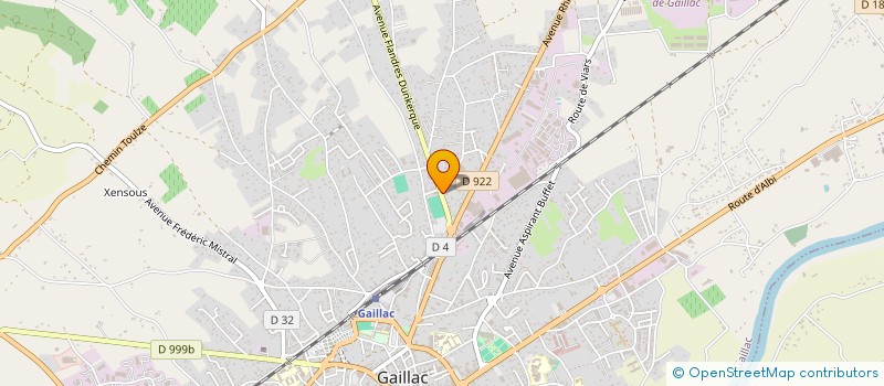 localisation de l'entreprise MONSIEUR FLORIAN LELONG  GAILLAC