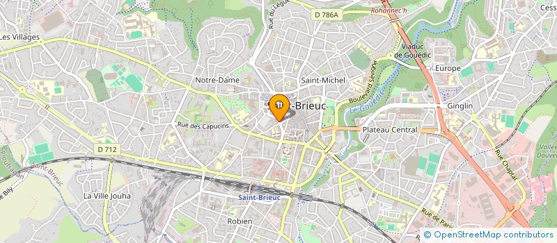 localisation de l'entreprise MONSIEUR FLORIAN LEMAIRE à SAINT-BRIEUC