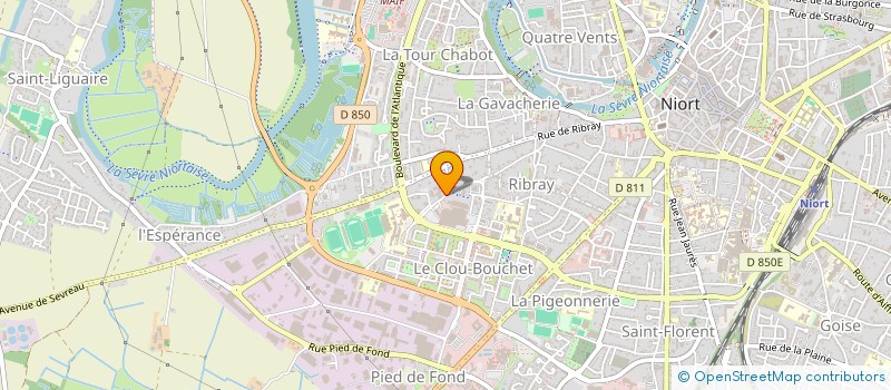 localisation de l'entreprise MONSIEUR FLORIAN LEMENICIER à NIORT