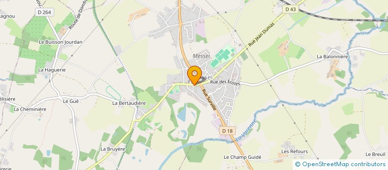 localisation de l'entreprise MONSIEUR FLORIAN LEMOY à MESSEI