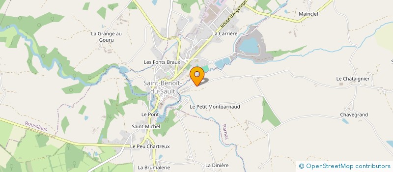 localisation de l'entreprise MONSIEUR FLORIAN LEONARD à PARNAC