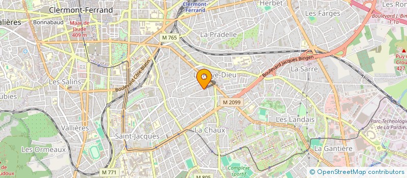 localisation de l'entreprise MONSIEUR FLORIAN LEPLAT  CLERMONT-FERRAND