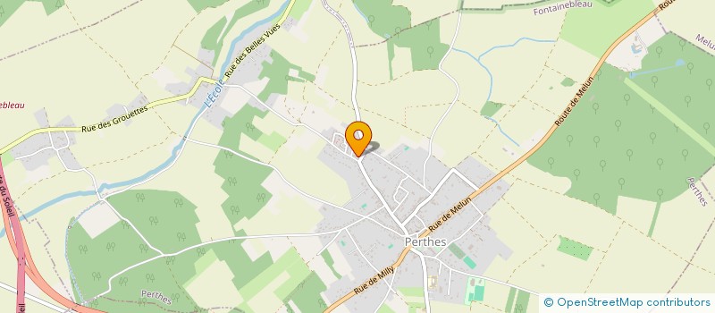 localisation de l'entreprise MONSIEUR FLORIAN LEROUX à PERTHES