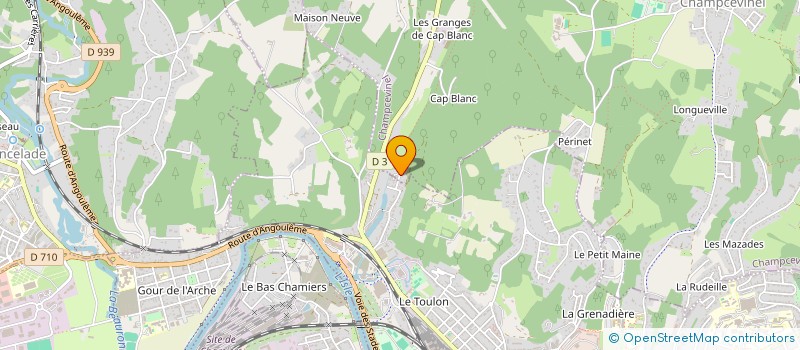 localisation de l'entreprise MONSIEUR FLORIAN LESEIGNOUX  CHAMPCEVINEL