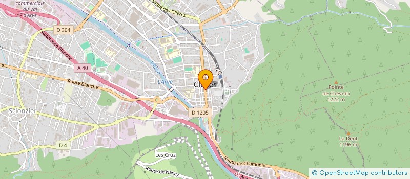 localisation de l'entreprise MONSIEUR FLORIAN LETONDEUR  ARACHES-LA-FRASSE