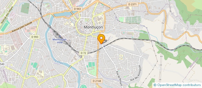 localisation de l'entreprise MONSIEUR FLORIAN LIAUTAUD  MONTLUCON