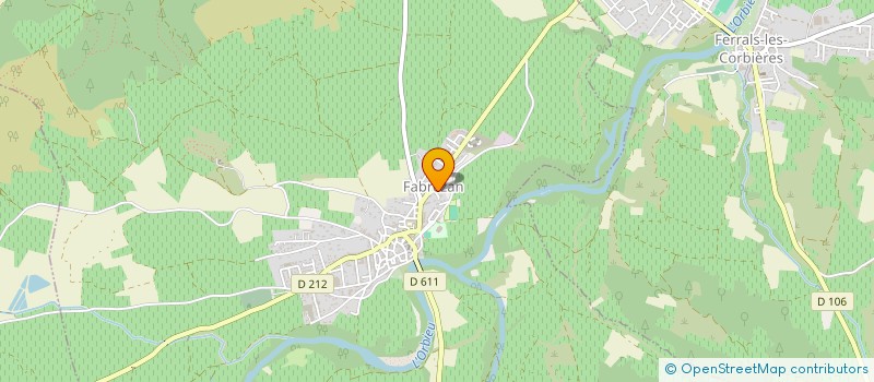 localisation de l'entreprise MONSIEUR FLORIAN LLOPIS  FABREZAN