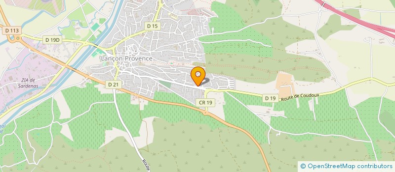 localisation de l'entreprise MONSIEUR FLORIAN LLORET  LANCON-PROVENCE