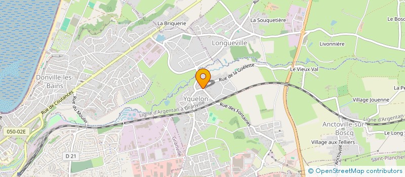 localisation de l'entreprise MONSIEUR FLORIAN LODE  YQUELON