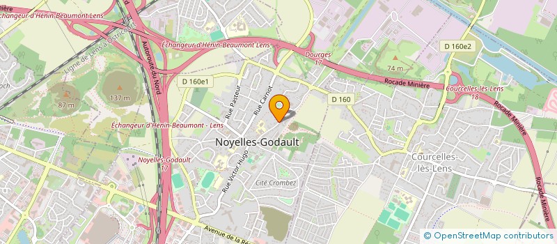 localisation de l'entreprise MONSIEUR FLORIAN LOISON  COURCELLES-LES-LENS