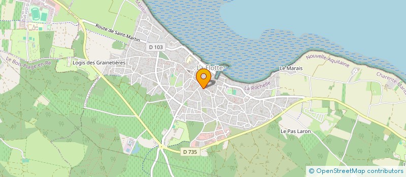 localisation de l'entreprise MONSIEUR FLORIAN LOMBARD  LA FLOTTE