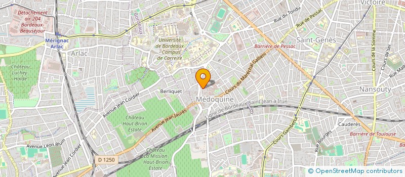 localisation de l'entreprise MONSIEUR FLORIAN LONGOT  BORDEAUX