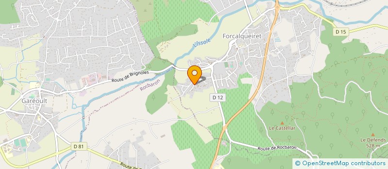 localisation de l'entreprise MONSIEUR FLORIAN LORCA  FORCALQUEIRET