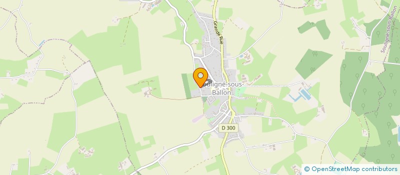 localisation de l'entreprise MONSIEUR FLORIAN LOUVEAU  MEZIERES SUR PONTHOUIN