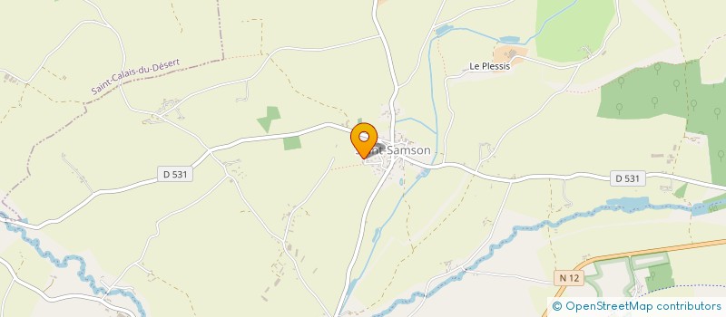 localisation de l'entreprise MONSIEUR FLORIAN LOYER  PRE-EN-PAIL-SAINT-SAMSON