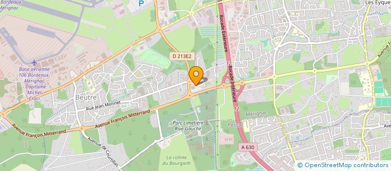 localisation de l'entreprise MONSIEUR FLORIAN LUSSAC  MERIGNAC