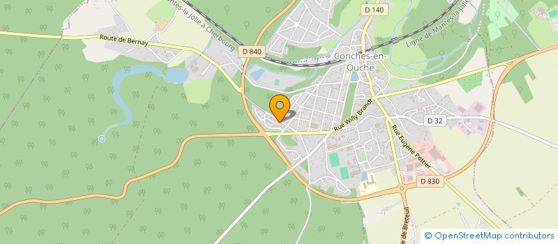 localisation de l'entreprise MONSIEUR FLORIAN MACE  CONCHES-EN-OUCHE