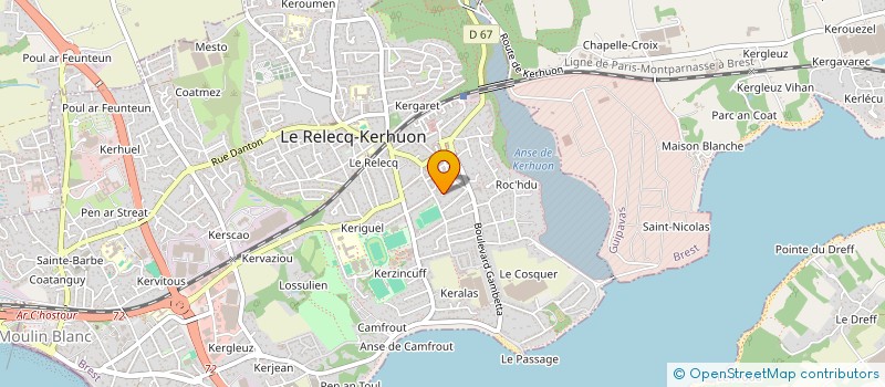 localisation de l'entreprise MONSIEUR FLORIAN MAIERHOFER à LE RELECQ-KERHUON