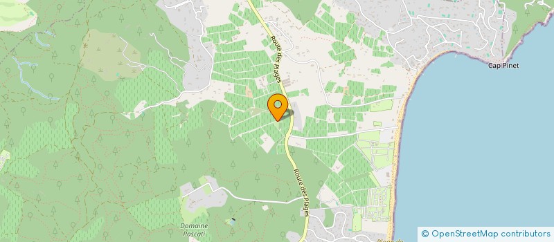 localisation de l'entreprise MONSIEUR FLORIAN MAIQUEZ  RAMATUELLE