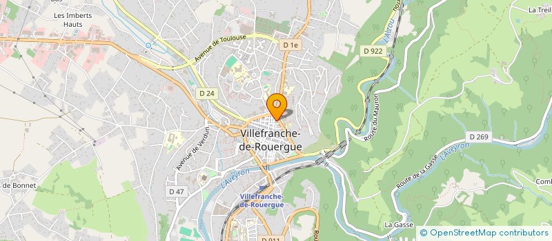 localisation de l'entreprise MONSIEUR FLORIAN MALABEUF à VILLEFRANCHE-DE-ROUERGUE