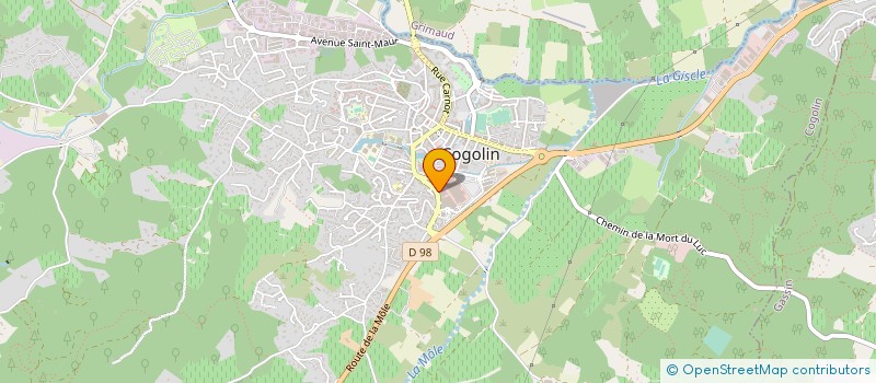 localisation de l'entreprise MONSIEUR FLORIAN MALAGUTI à COGOLIN