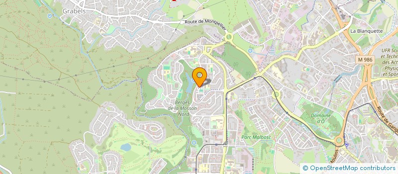 localisation de l'entreprise MONSIEUR FLORIAN MALEK  PRADES-LE-LEZ