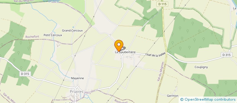 localisation de l'entreprise MONSIEUR FLORIAN MALLET  VAL-DU-MIGNON