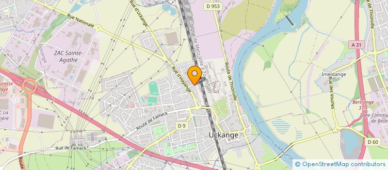 localisation de l'entreprise MONSIEUR FLORIAN MANE  UCKANGE