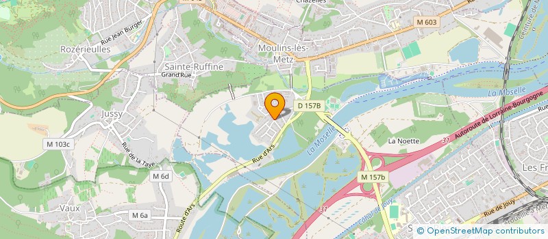 localisation de l'entreprise MONSIEUR FLORIAN MANGIONE  MOULINS-LES-METZ