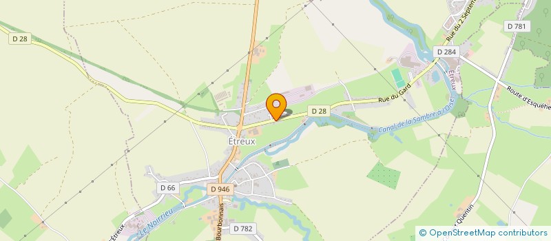 localisation de l'entreprise MONSIEUR FLORIAN MANSARD  ETREUX