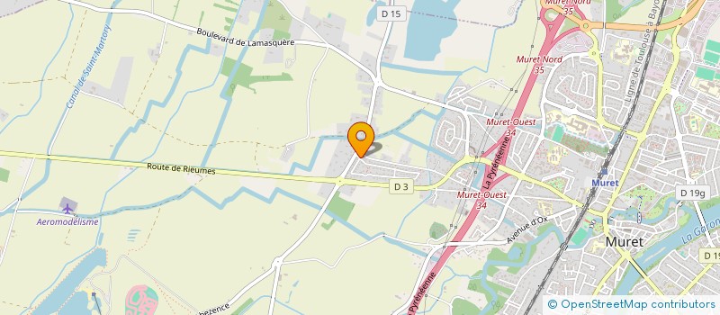 localisation de l'entreprise MONSIEUR FLORIAN MANSO  MURET