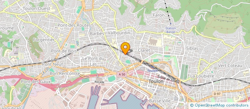 localisation de l'entreprise MONSIEUR FLORIAN MARCHAND à TOULON