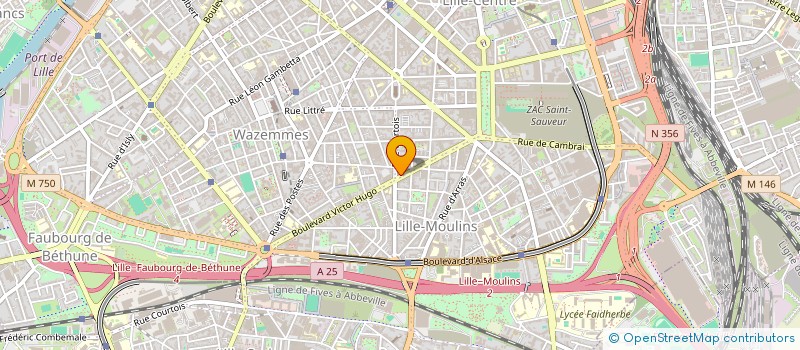 localisation de l'entreprise MONSIEUR FLORIAN MARETTE à LILLE