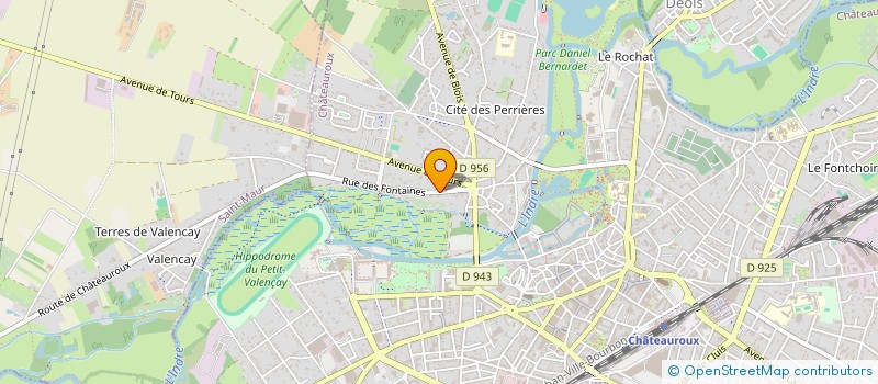 localisation de l'entreprise MONSIEUR FLORIAN MARGOTIN à CHATEAUROUX