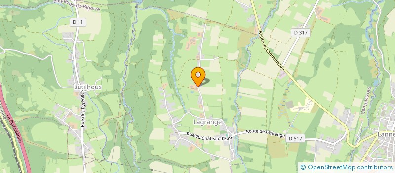 localisation de l'entreprise MONSIEUR FLORIAN MARMOUGET  LAGRANGE