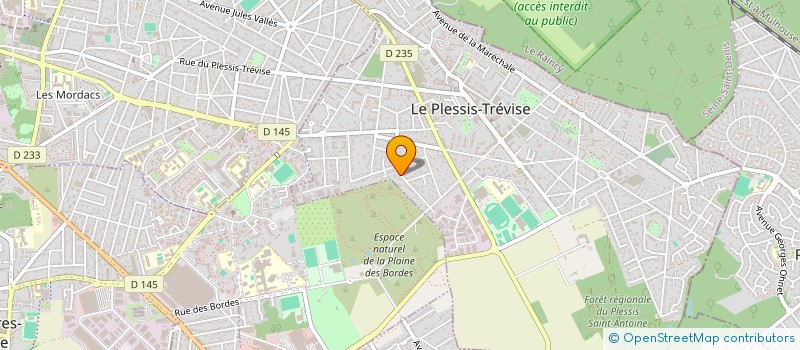 localisation de l'entreprise MONSIEUR FLORIAN MARQUES à LE PLESSIS-TREVISE