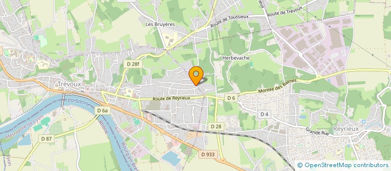 localisation de l'entreprise MONSIEUR FLORIAN MARQUET à TREVOUX