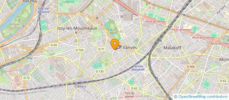 localisation de l'entreprise MONSIEUR FLORIAN MARRO à VANVES