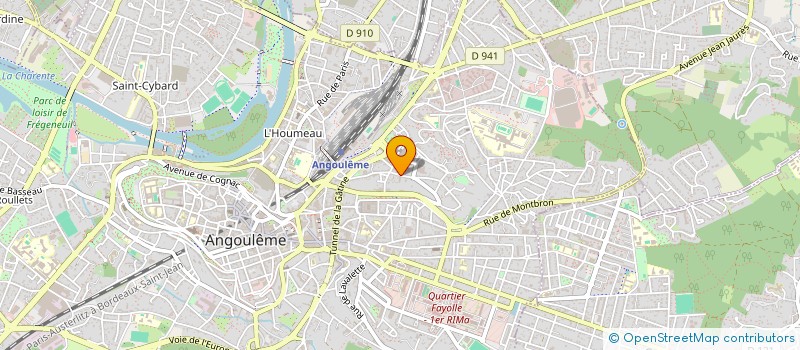 localisation de l'entreprise MONSIEUR FLORIAN MARROT à ANGOULEME