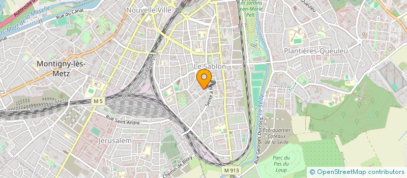 localisation de l'entreprise MONSIEUR FLORIAN MARTIN  METZ